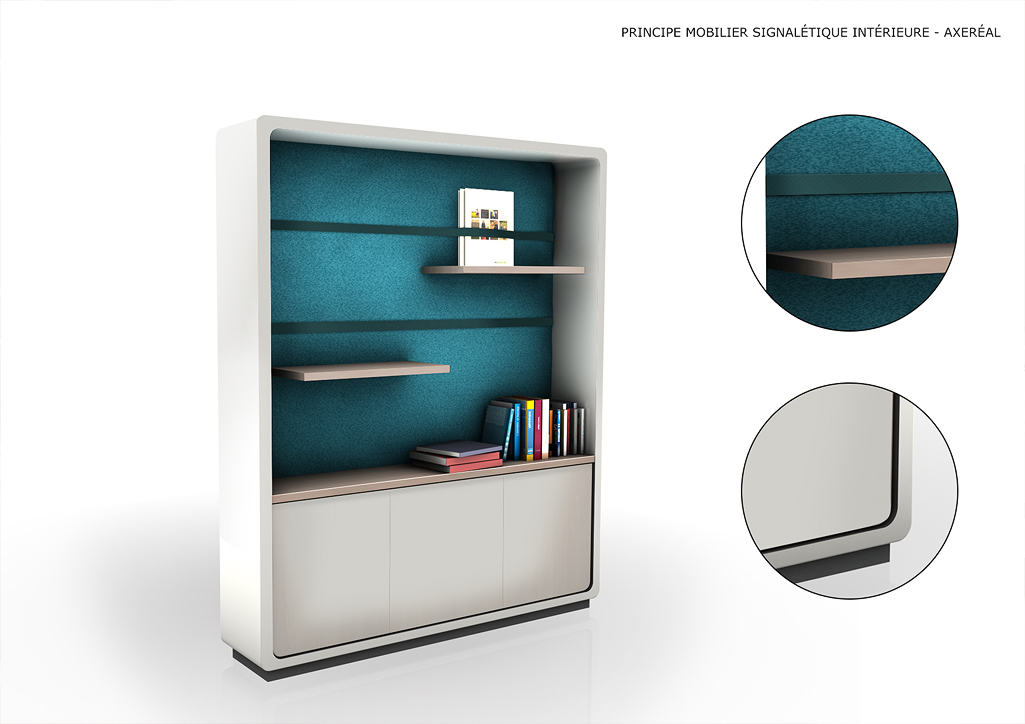 3D concept de mobilier